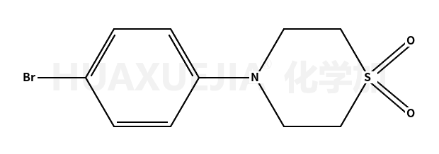 4-(4-溴-苯基)-硫代吗啉 1,1-二氧化物