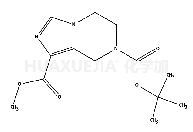 7-(tert-butyl) 2-methyl 5,6-dihydroimidazo[1,2-a]pyrazine-2,7(8H)-dicarboxylate