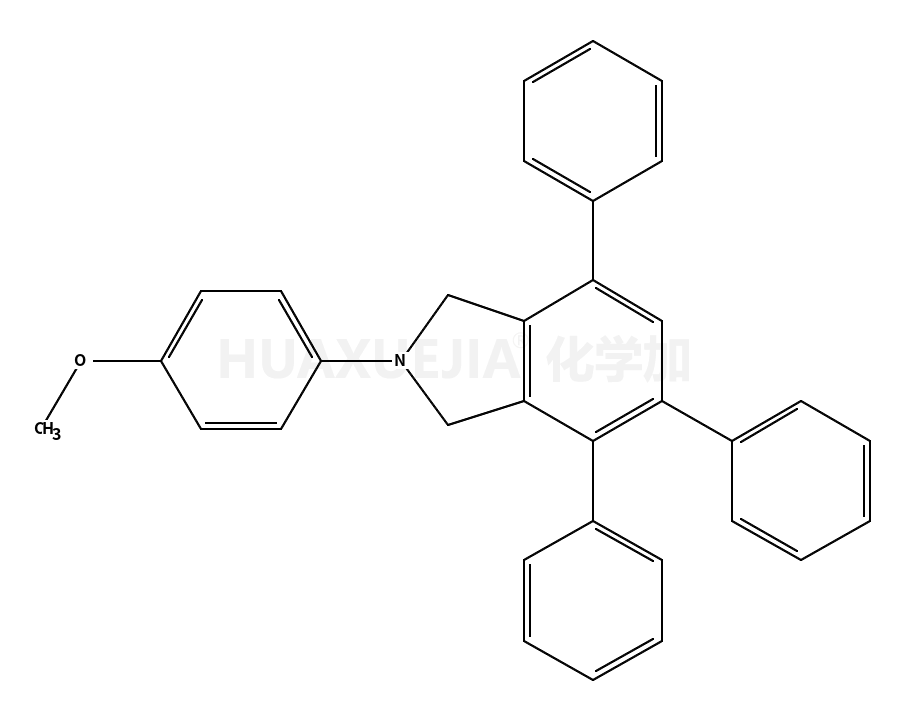 2-(4-methoxyphenyl)-4,5,7-triphenyl-1,3-dihydroisoindole