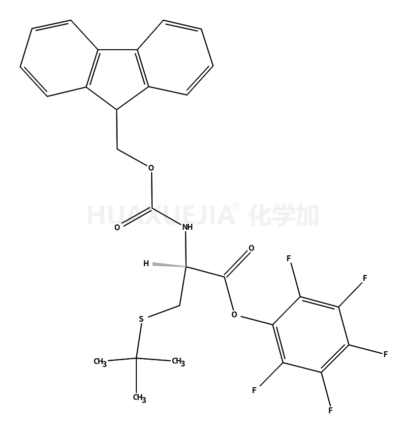 芴甲氧羰基-S-叔丁基-L-半胱氨酸五氟苯基脂