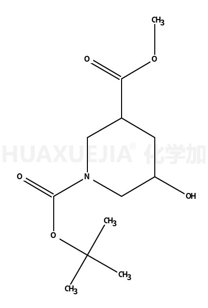 1-Boc-5-羟基-3-哌啶甲酸甲酯