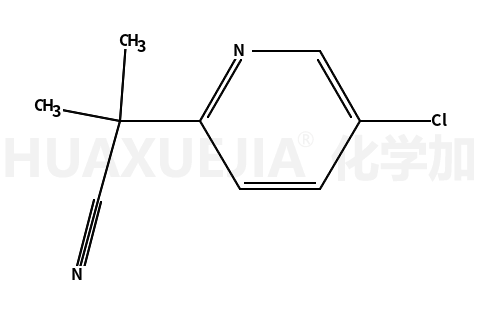 2-(5-chloropyridin-2-yl)-2-methylpropanenitrile