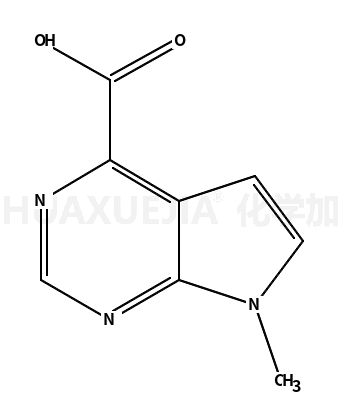 7-Methyl-7H-pyrrolo[2,3-d]pyrimidine-4-carboxylic acid