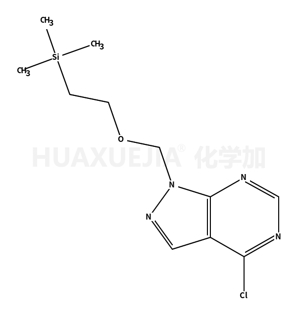 4-chloro-1-((2-(trimethylsilyl)ethoxy)methyl)-1H-pyrazolo[3,4-d]pyrimidine