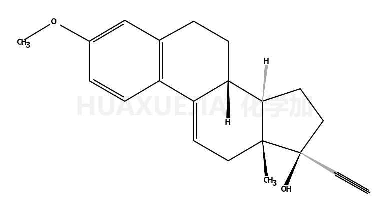 17α-ethinyl-3-methoxyestra-1,3,5(10),9(11)-tetraene-17β-ol