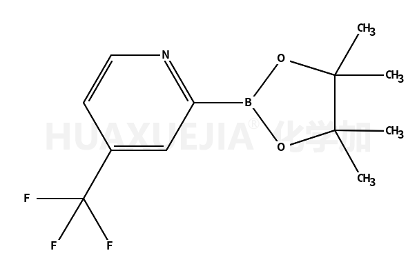 2-(4,4,5,5-tetramethyl-1,3,2-dioxaborolan-2-yl)-4-(trifluoromethyl)pyridine