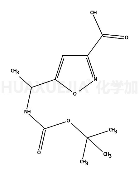 5-(1-((叔丁氧基羰基)氨基)乙基)异噁唑-3-羧酸