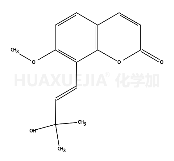 2H-1-苯并吡喃-2-酮,8-[(1E)-3-羟基-3-甲基-1-丁烯-1-基]-7-甲氧基-