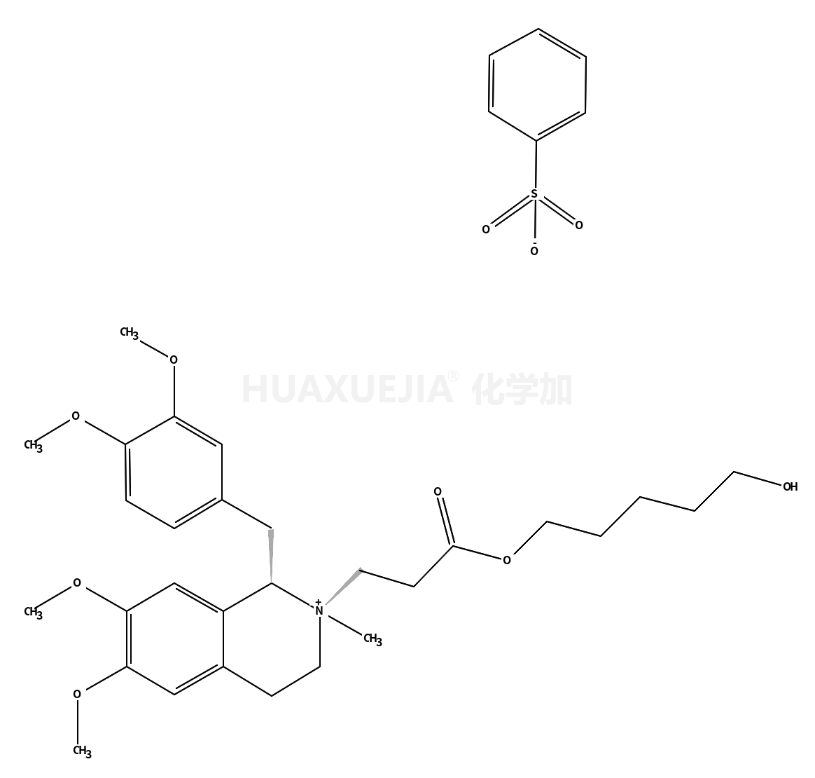 (R)-Laudanosine N-3-((5-Hydroxypentyl)oxy)-3-oxopropyl Benzenesulfonate