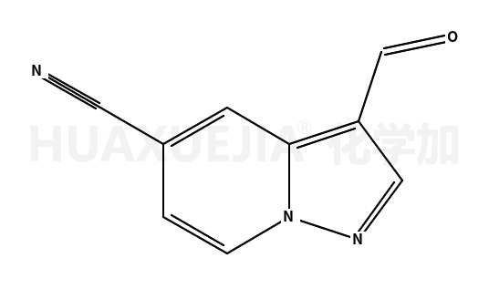 3-formylpyrazolo[1,5-a]pyridine-5-carbonitrile