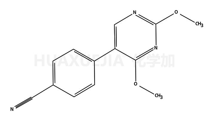 4-(2,4-dimethoxypyrimidin-5-yl)benzonitrile