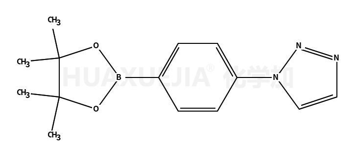 1-(4-(4,4,5,5-tetramethyl-1,3,2-dioxaborolan-2-yl)phenyl)-1H-1,2,3-triazole