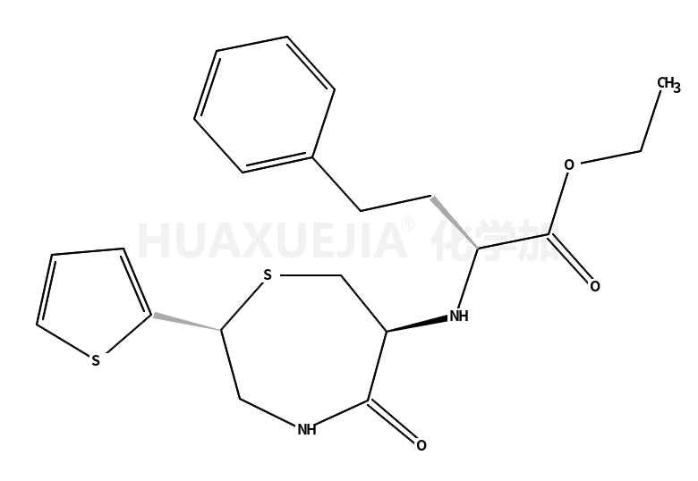 (2S,6R)-6-[[(1S)-1-乙氧羰基]-3-苯基丙基]氨基-2-(2-噻吩基)-1,4-硫氮杂卓-5-酮