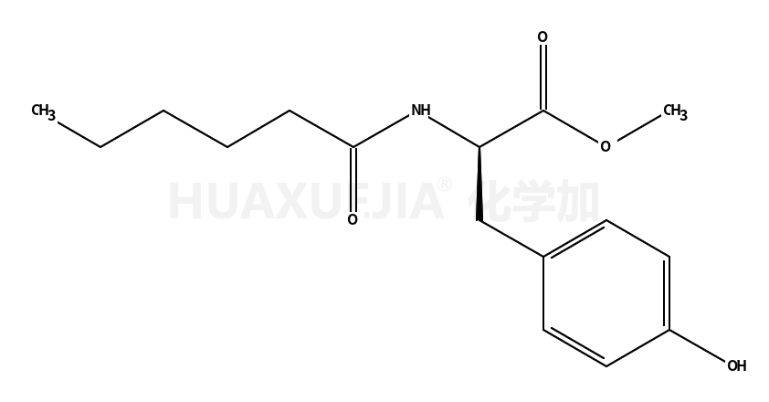 methyl (2S)-2-(hexanoylamino)-3-(4-hydroxyphenyl)propanoate