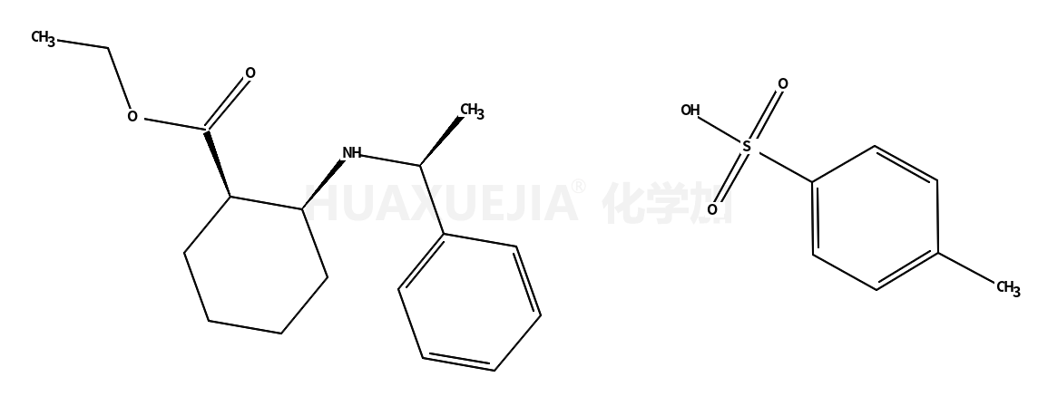 ethyl (1S,2R)-2-[[(1R)-1-phenylethyl]amino]cyclohexane-1-carboxylate,4-methylbenzenesulfonic acid