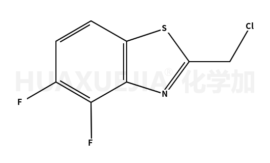 苯并噻唑,  2-(氯甲基)-4,5-二氟- (9CI)