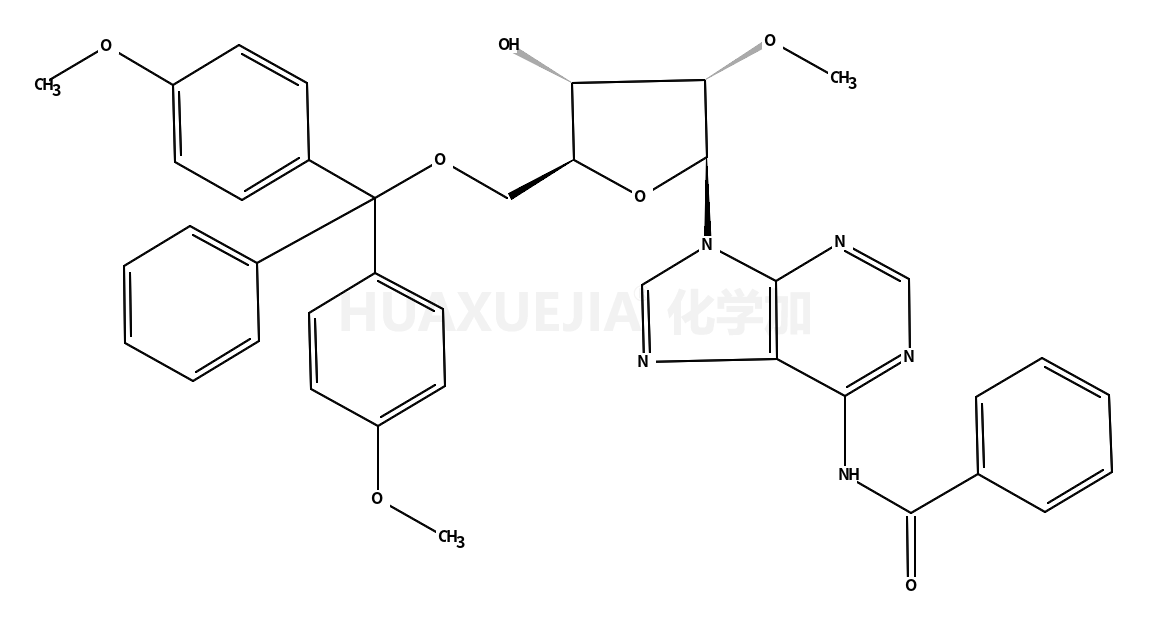 N-(9-((2r,3r,4r,5r)-5-((双(4-甲氧基苯基)(苯基)甲氧基)甲基)-4-羟基-3-甲氧基四氢呋喃-2-基)-9h-嘌呤-6-基)苯甲酰胺