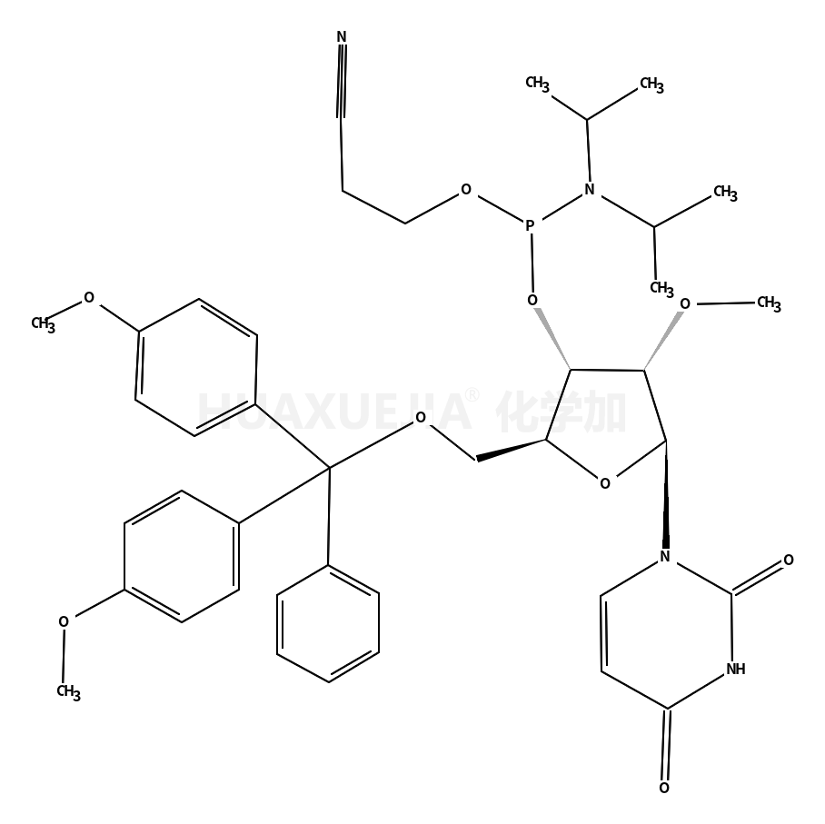 5’-O-(4,4-二甲氧基三苯甲基)-2’-O-甲基尿苷-3’-(2-氰基乙基-N,N-二异丙基)亚磷酰胺