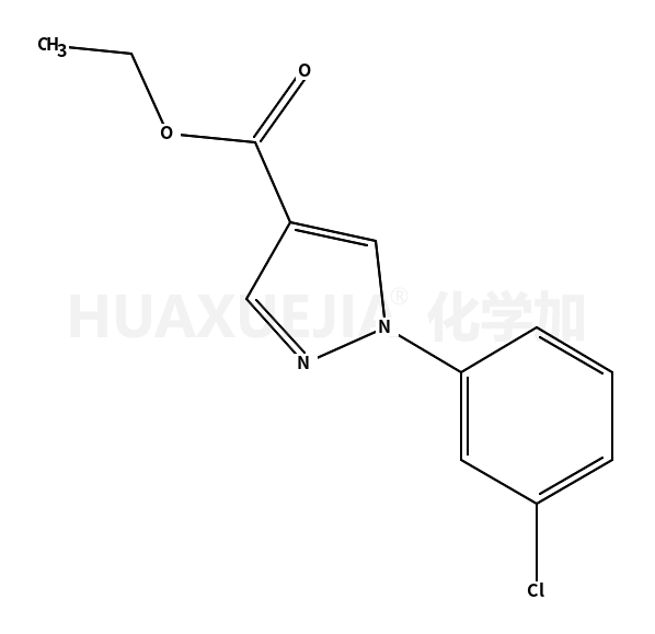 1 - （3 -氯苯基）-1H -吡唑-4-羧酸乙酯