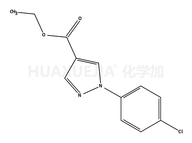 1H -吡唑-4羧酸，1 - （4 -氯苯基） -乙基酯