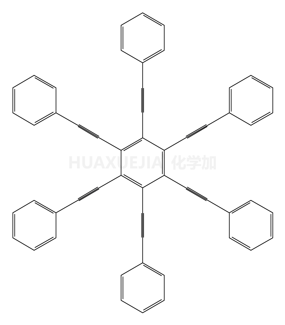 1,2,3,4,5,6-hexakis(2-phenylethynyl)benzene