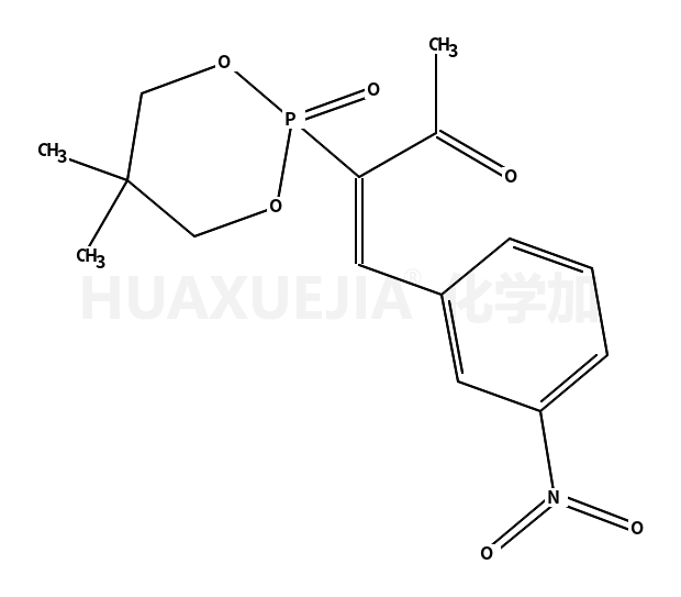 3-(5,5-二甲基-2-氧代-2-[1,3,2]二氧杂磷杂环己基) -4-(3-硝基苯基)-丁-3-烯-2-酮