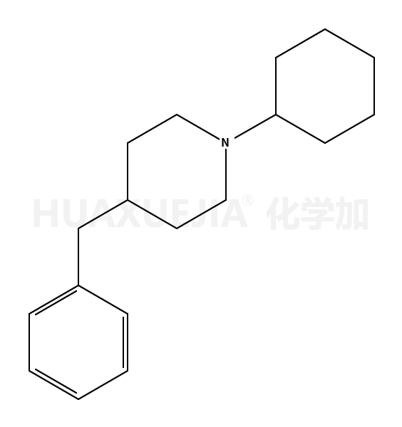 4-benzyl-1-cyclohexylpiperidine