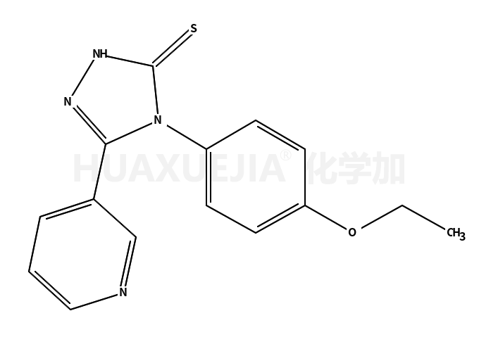 4-(4-ethoxy-phenyl)-5-[3]pyridyl-2,4-dihydro-[1,2,4]triazole-3-thione