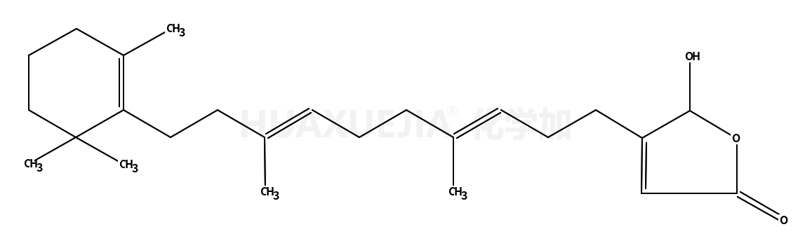 3-[(3E,7E)-4,8-dimethyl-10-(2,6,6-trimethylcyclohexen-1-yl)deca-3,7-dienyl]-2-hydroxy-2H-furan-5-one