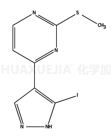 4-(3-碘-1H-吡唑-4-基)-2-甲基硫代嘧啶