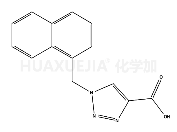 1-(naphthalen-1-ylmethyl)triazole-4-carboxylic acid