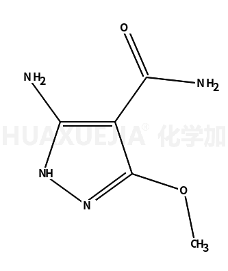 3-氨基-5-甲氧基-1H-吡唑-4-羧酰胺