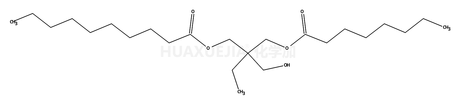 癸酸与2-乙基-2-(羟甲基)-1,3-丙二醇辛盐的酯化物