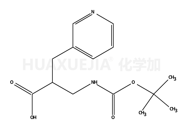 2-((叔丁氧基羰基)甲基)-3-(吡啶-3-基)丙酸