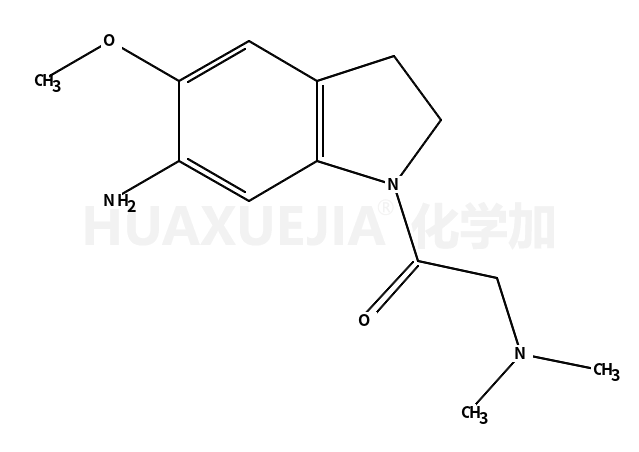 1-(6-氨基-5-甲氧基吲哚啉-1-基)-2-(二甲基氨基)乙酮