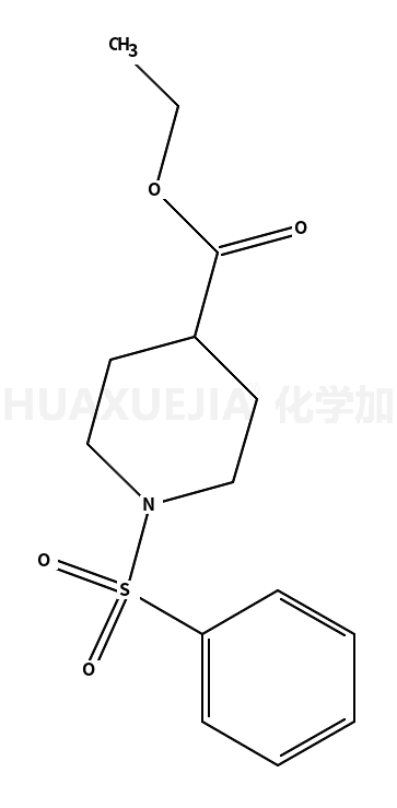 1-Benzenesulfonyl-piperidine-4-carboxylic acidethyl ester