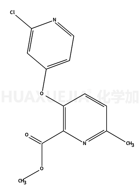 methyl 3-(2-chloropyridin-4-yl)oxy-6-methylpyridine-2-carboxylate