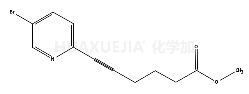 methyl6-(5-bromo-2-pyridinyl)-5-hexynoate