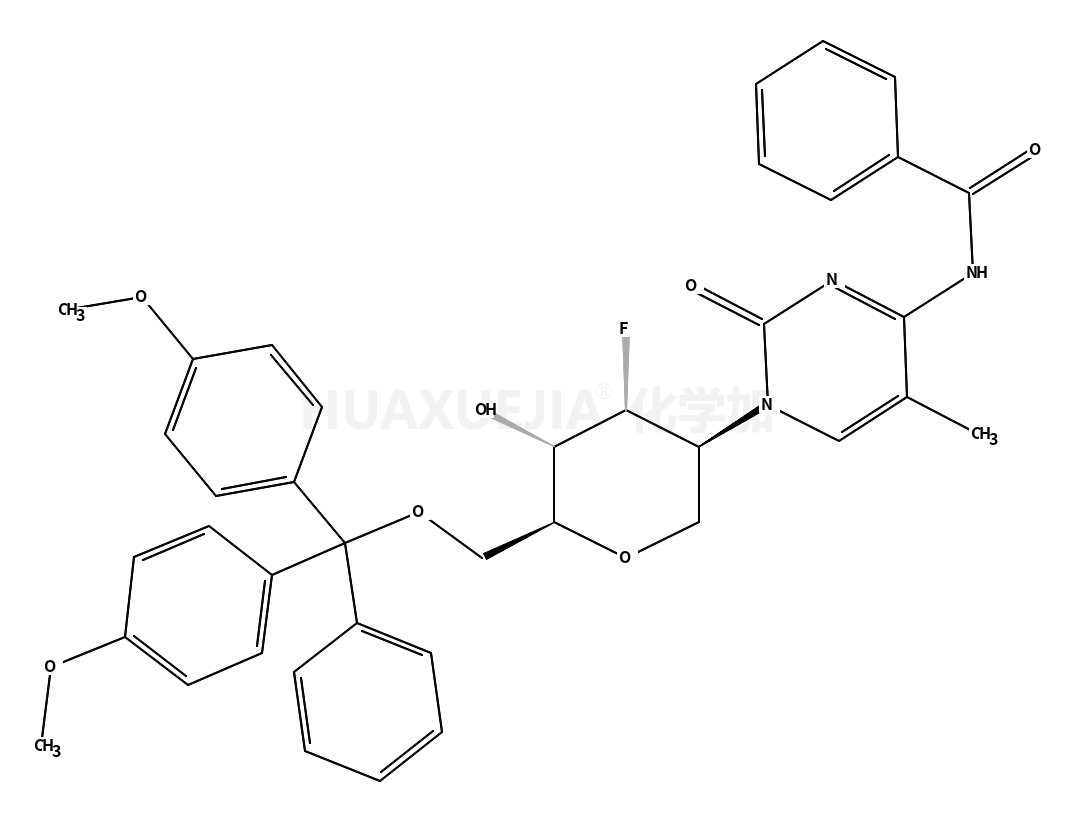 N-[1-[(3R,4S,5R,6R)-6-[[bis(4-methoxyphenyl)-phenylmethoxy]methyl]-4-fluoro-5-hydroxyoxan-3-yl]-5-methyl-2-oxopyrimidin-4-yl]benzamide