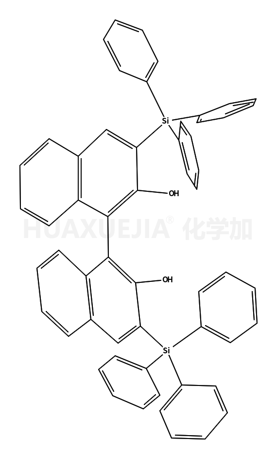 (S)-(-)-3,3'-双(三苯甲硅烷基)-1,1'-联-2,2'-萘酚