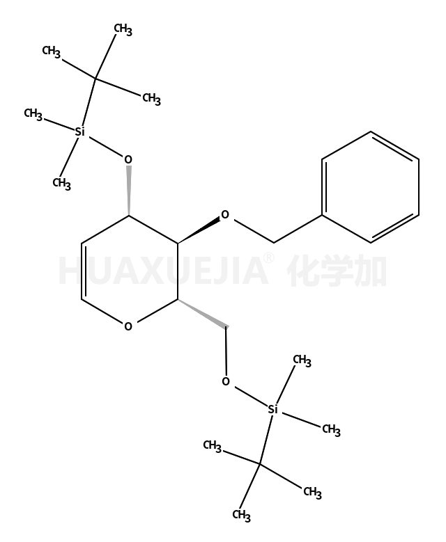 (2ξ)-2,6-Anhydro-3-O-benzyl-5-deoxy-1,4-bis-O-[dimethyl(2-methyl- 2-propanyl)silyl]-3,4-di-C-methyl-D-threo-hex-5-enitol