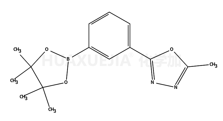 2-methyl-5-[3-(4,4,5,5-tetramethyl-1,3,2-dioxaborolan-2-yl)phenyl]-1,3,4-oxadiazole