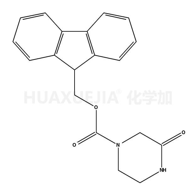 1-(9-芴甲氧羰基)-3-氧代哌嗪 4-Fmoc-2-氧代哌嗪