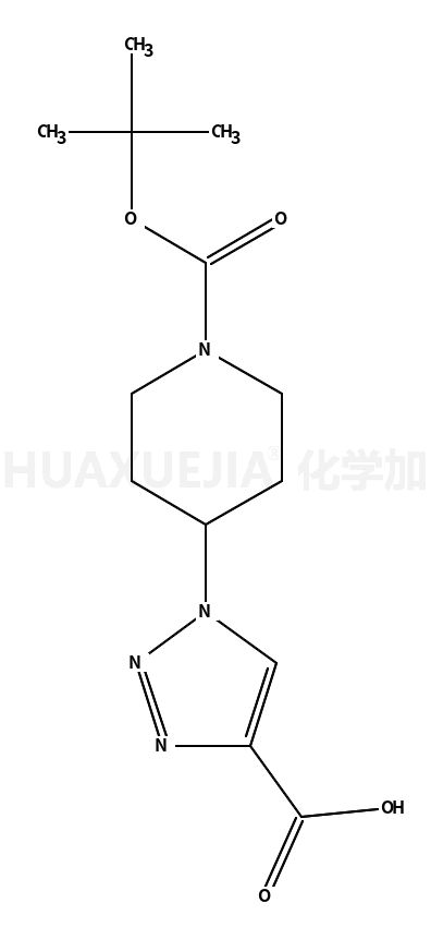 1-(1-(叔丁氧基羰基)哌啶-4-基)-1H-1,2,3-噻唑-4-羧酸