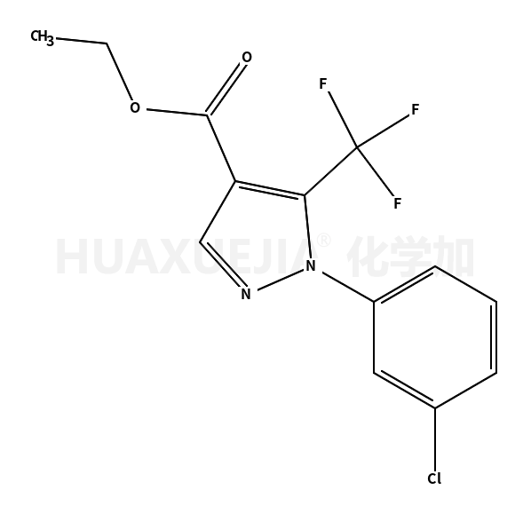 1-(3-氯苯基)-5-(三氟甲基)-1H-吡唑-4-羧酸乙酯