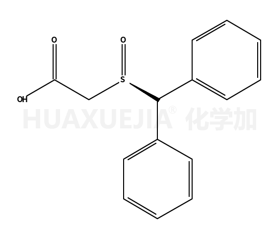 2-[(S)-benzhydrylsulfinyl]acetic acid