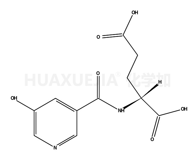 N-[(5-Hydroxy-3-pyridinyl)carbonyl]-L-glutamic acid