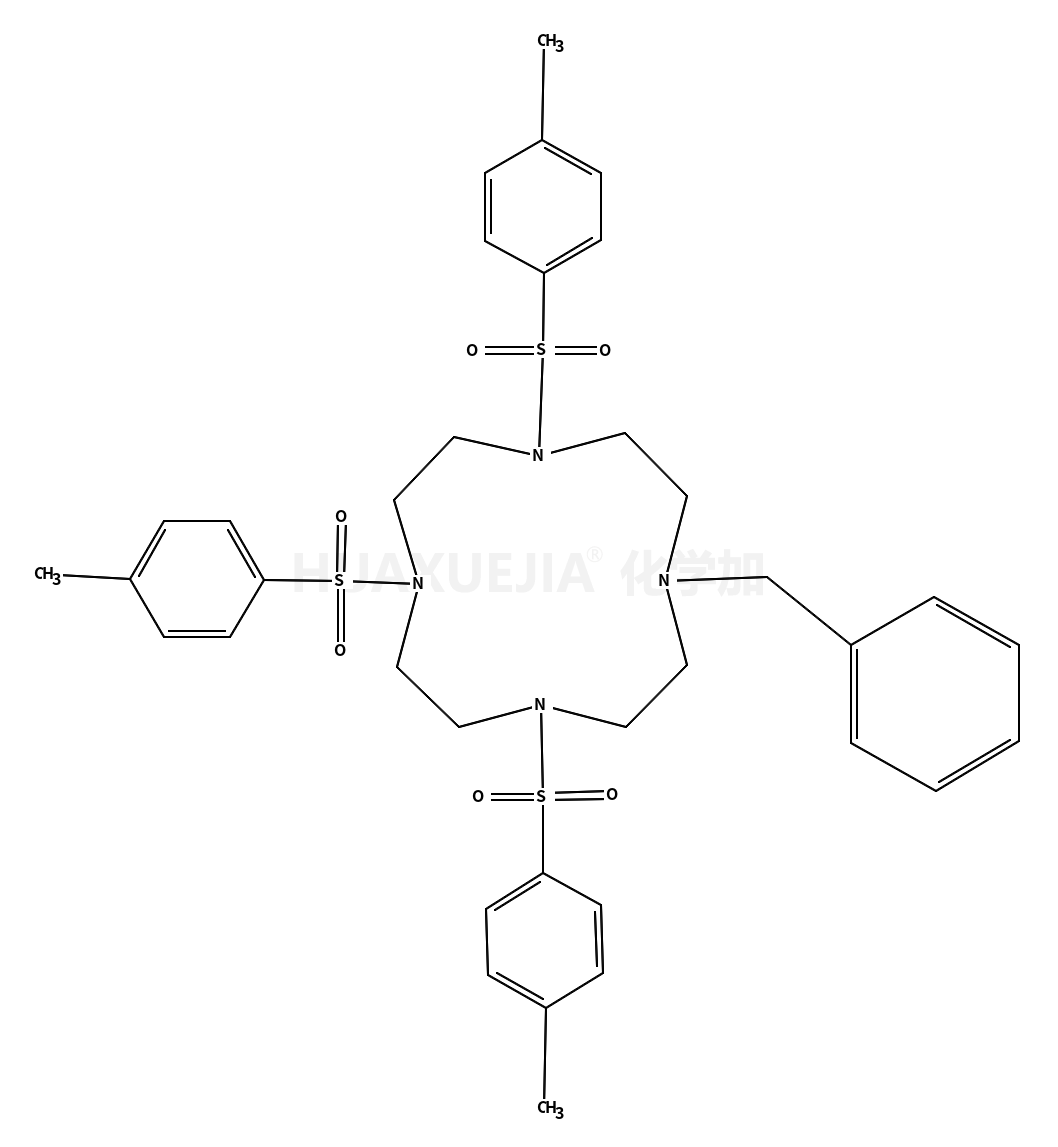 1-Benzyl-4,7,10-tritosyl-1,4,7,10-tetraazacyclododecane