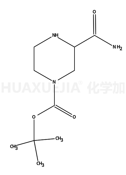 4-BOC-2-哌嗪羧胺