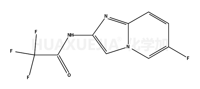 2,2,2-trifluoro-N-(6-fluoroimidazo[1,2-a]pyridin-2-yl)acetamide